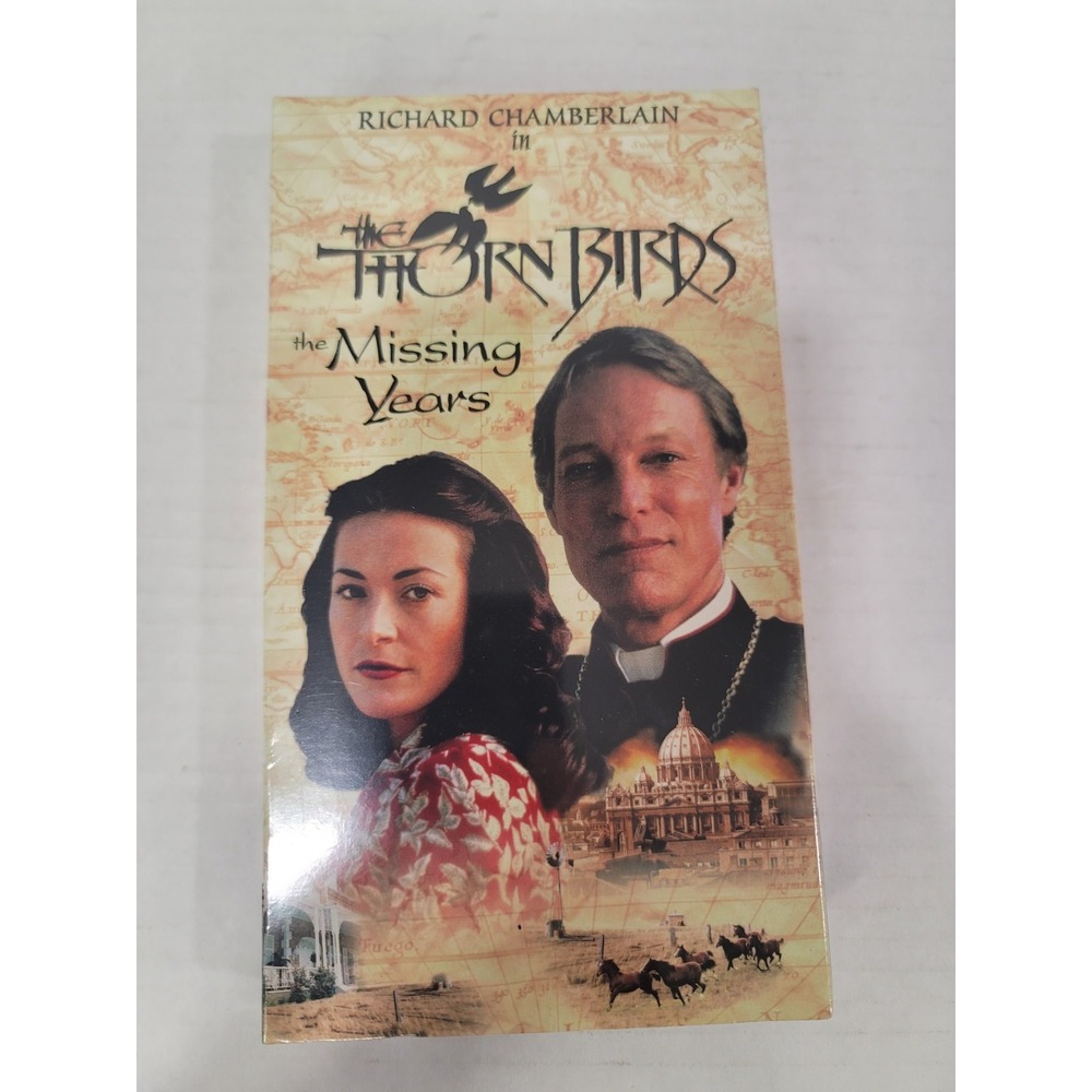 NEW sealed VHS the thorn birds the missing years Richard chamberlain